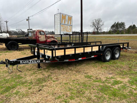 2023 East Texas Trailers 83”x20’ HD Utility Trailer for sale at M & M Trailer LLC in Shreveport LA
