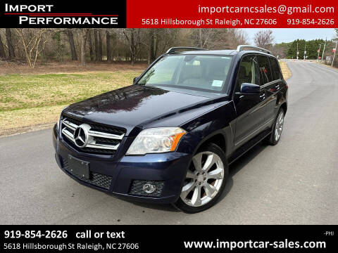 2010 Mercedes-Benz GLK for sale at Import Performance Sales in Raleigh NC