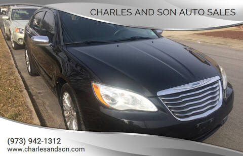 2012 Chrysler 200 for sale at Charles and Son Auto Sales in Totowa NJ