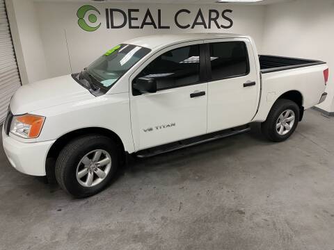 2015 Nissan Titan for sale at Ideal Cars Broadway in Mesa AZ