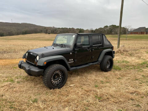 2008 Jeep Wrangler Unlimited for sale at Tennessee Valley Wholesale Autos LLC in Huntsville AL