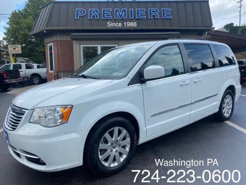 2016 Chrysler Town and Country for sale at Premiere Auto Sales in Washington PA