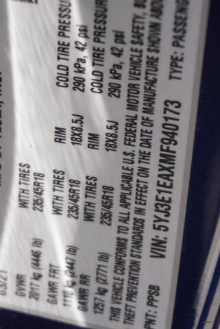 2021 Tesla Model 3 Standard Range Plus