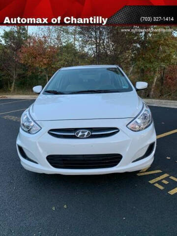 2017 Hyundai Accent for sale at Automax of Chantilly in Chantilly VA