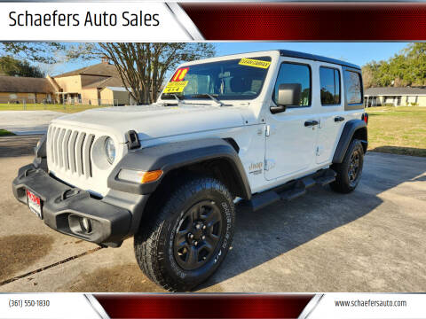 2018 Jeep Wrangler Unlimited for sale at Schaefers Auto Sales in Victoria TX
