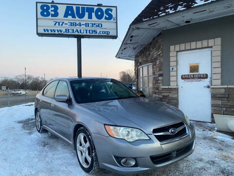 2008 Subaru Legacy for sale at 83 Autos LLC in York PA