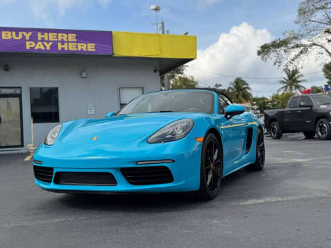 2017 Porsche 718 Boxster