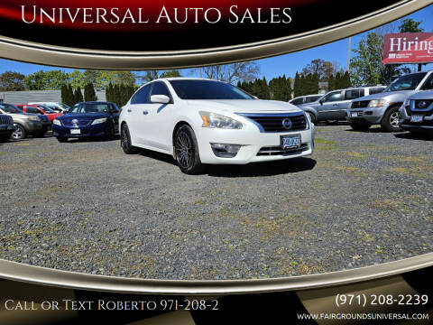 2015 Nissan Altima for sale at Universal Auto Sales in Salem OR