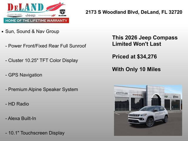 2026 Jeep Compass Limited