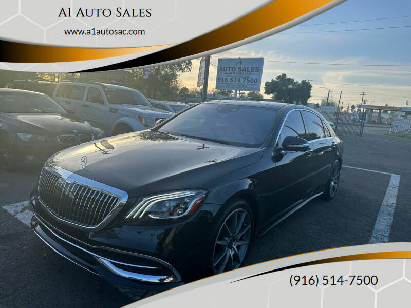 2019 Mercedes-Benz S-Class for sale at A1 Auto Sales in Sacramento CA