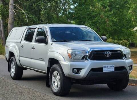 2013 Toyota Tacoma for sale at CLEAR CHOICE AUTOMOTIVE in Milwaukie OR
