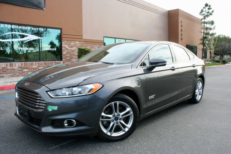2015 Ford Fusion Energi for sale at CK Motors in Murrieta CA