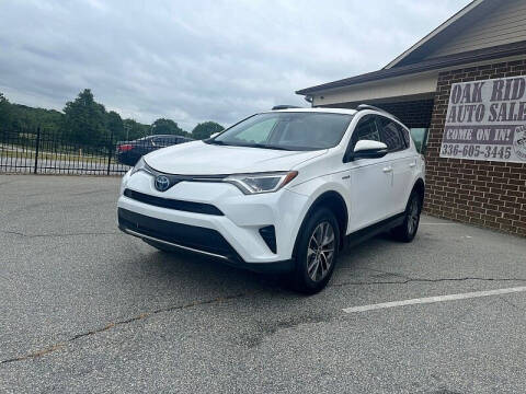 2018 Toyota RAV4 Hybrid for sale at Oak Ridge Auto Sales - Used Car Inventory in Greensboro NC
