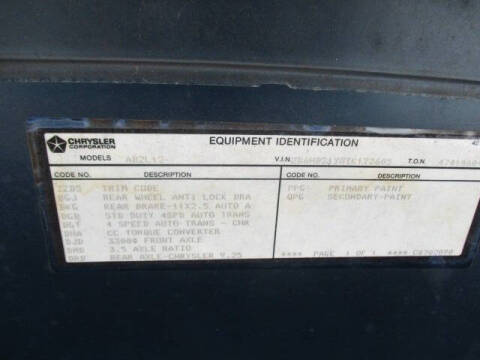 1996 Dodge Ram Van 2500