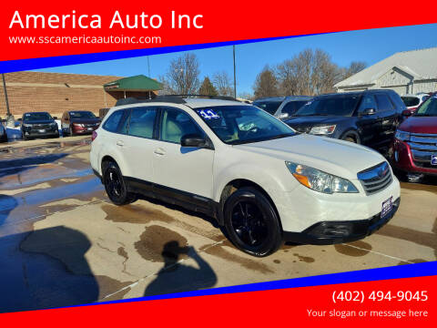 2011 Subaru Outback for sale at America Auto Inc in South Sioux City NE
