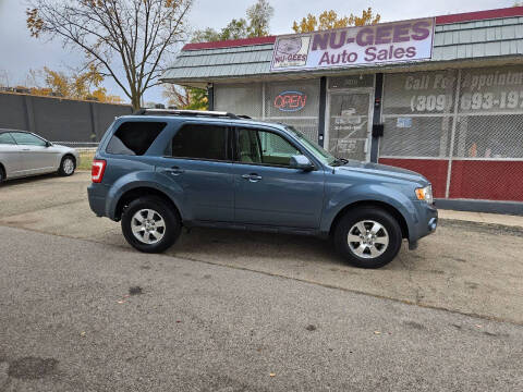 2011 Ford Escape for sale at Nu-Gees Auto Sales LLC in Peoria IL