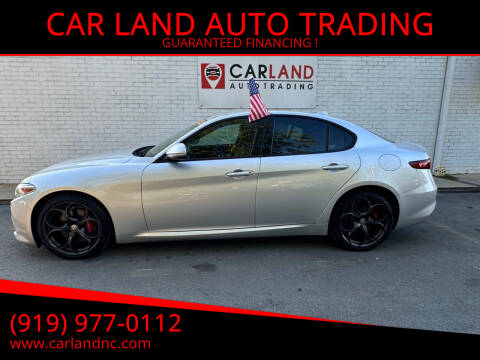 2017 Alfa Romeo Giulia for sale at CAR LAND  AUTO TRADING in Raleigh NC