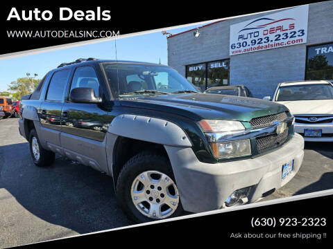 2002 Chevrolet Avalanche for sale at Auto Deals in Roselle IL