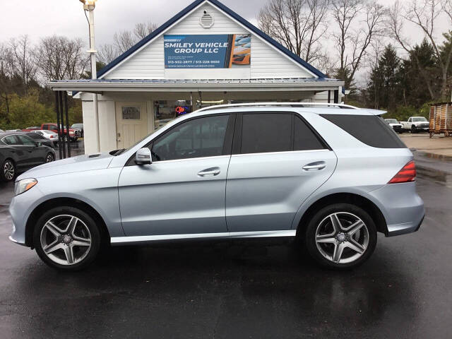 2016 Mercedes-Benz GLE for sale at Smiley Vehicle Group in Lebanon, OH