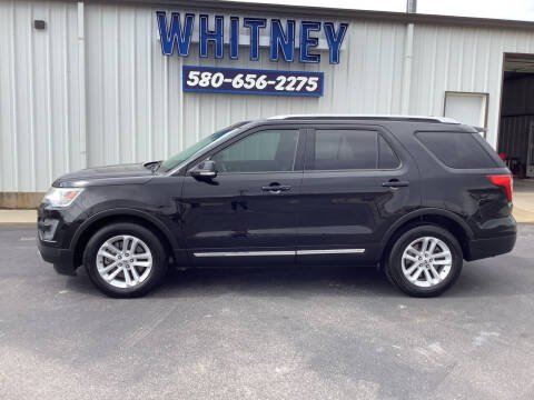 2016 Ford Explorer for sale at Whitney Motor Company in Duncan OK