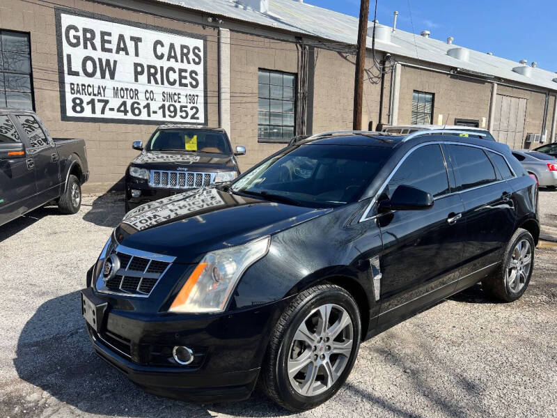 2012 Cadillac SRX for sale at BARCLAY MOTOR COMPANY in Arlington TX