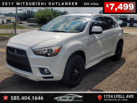 2011 Mitsubishi Outlander Sport for sale at Daskal Auto LLC in Rochester NY