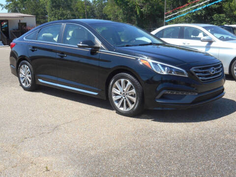 2015 Hyundai Sonata for sale at STRAHAN AUTO SALES INC in Hattiesburg MS