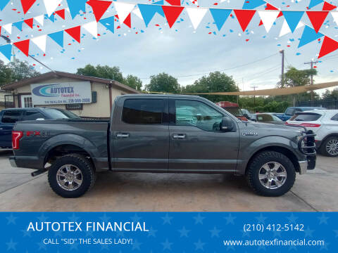 2015 Ford F-150 for sale at AUTOTEX FINANCIAL in San Antonio TX
