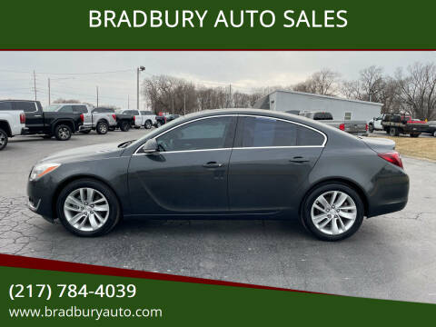 2016 Buick Regal for sale at BRADBURY AUTO SALES in Gibson City IL