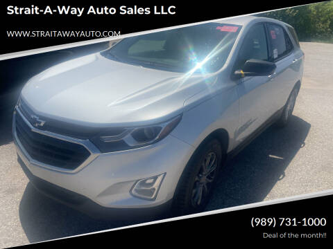 2018 Chevrolet Equinox for sale at Strait-A-Way Auto Sales LLC in Gaylord MI