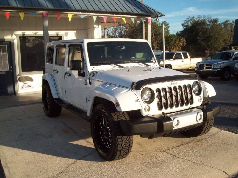 2015 Jeep Wrangler Unlimited for sale at LONGSTREET AUTO in Saint Augustine FL