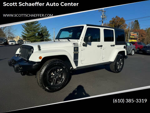 2018 Jeep Wrangler JK Unlimited for sale at Scott Schaeffer Auto Center in Birdsboro PA