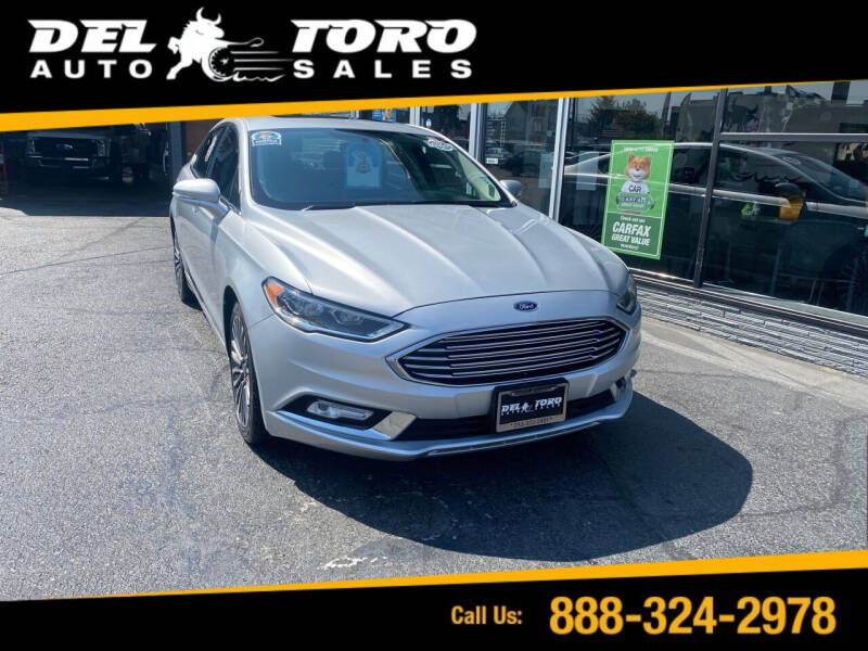 2018 Ford Fusion for sale at DEL TORO AUTO SALES in Auburn WA