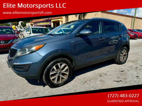 2015 Kia Sportage for sale at Elite Motorsports LLC in Saint Petersburg FL