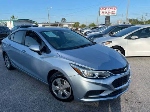 2017 Chevrolet Cruze for sale at Jamrock Auto Sales of Panama City in Panama City FL