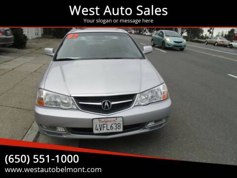 2002 Acura TL for sale at West Auto Sales in Belmont CA