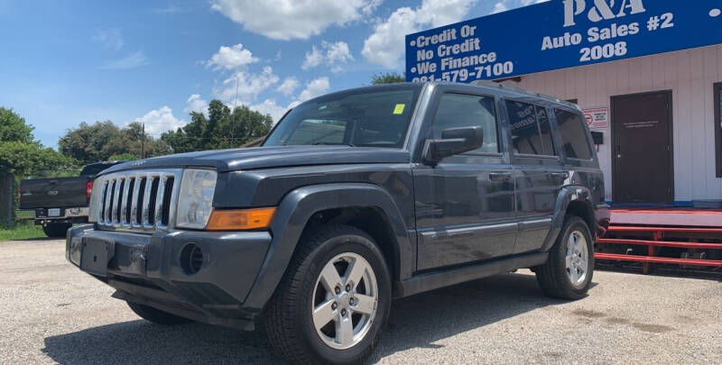 2007 Jeep Commander for sale at P & A AUTO SALES in Houston TX