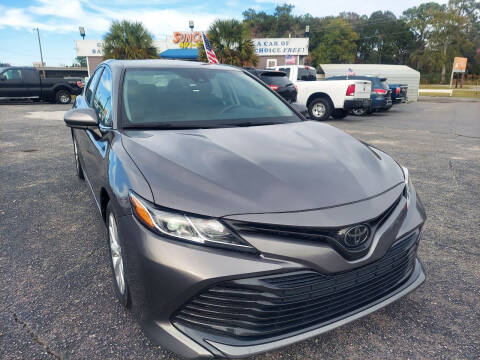 2020 Toyota Camry for sale at Sun Coast City Auto Sales in Mobile AL