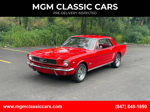 1966 Ford Mustang for sale at MGM CLASSIC CARS-New Arrivals in Addison IL