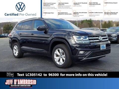 2020 Volkswagen Atlas for sale at Jeff D'Ambrosio Auto Group in Downingtown PA