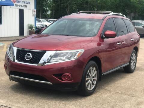2016 Nissan Pathfinder for sale at Discount Auto Company in Houston TX
