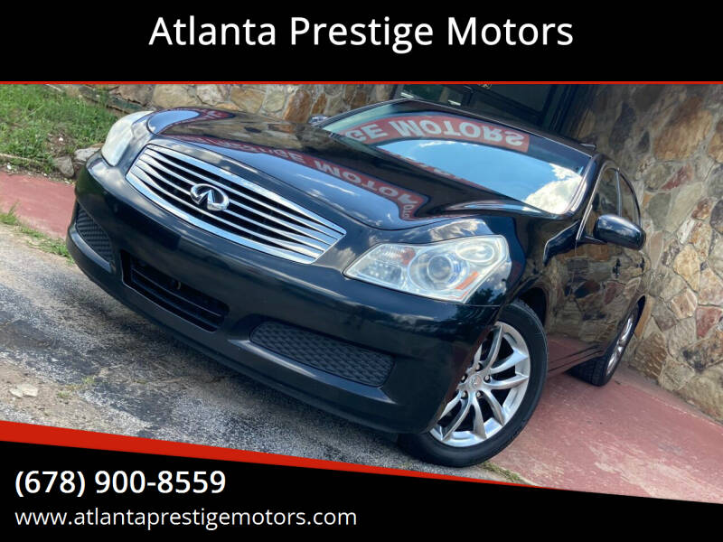 2008 Infiniti G35 for sale at Atlanta Prestige Motors in Decatur GA