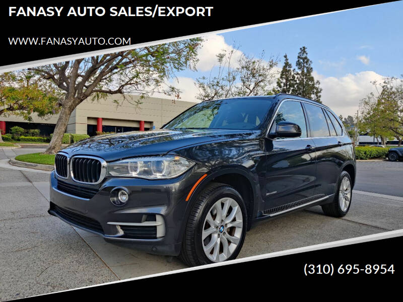 2016 BMW X5 for sale at FANASY AUTO SALES/EXPORT in Yorba Linda CA