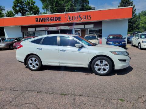 2011 Honda Accord Crosstour for sale at RIVERSIDE AUTO SALES in Sioux City IA