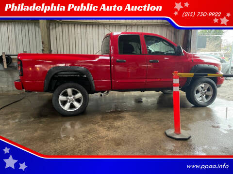 2004 Dodge Ram Pickup 1500 for sale at Philadelphia Public Auto Auction in Philadelphia PA