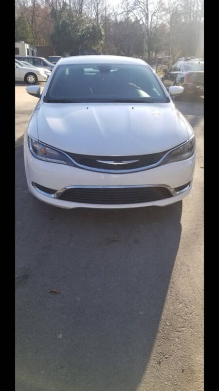 2015 Chrysler 200 for sale at ZZZZ & Me Inc in Charlotte NC