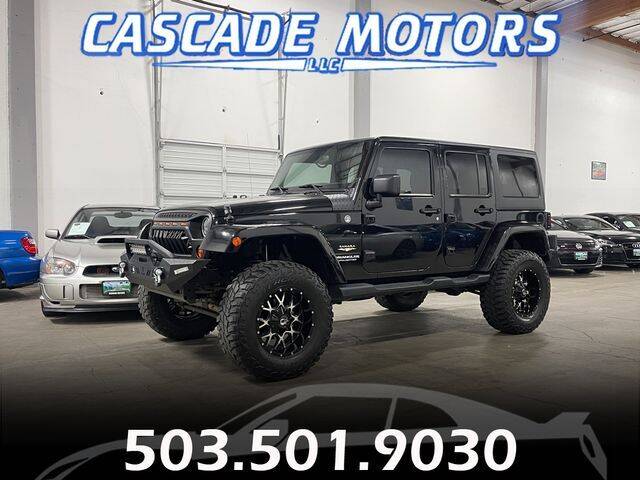 2013 Jeep Wrangler Unlimited for sale at Cascade Motors in Portland OR
