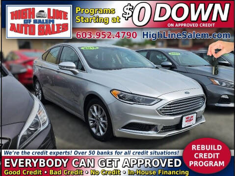 2018 Ford Fusion Energi for sale at High Line Auto Sales of Salem in Salem NH