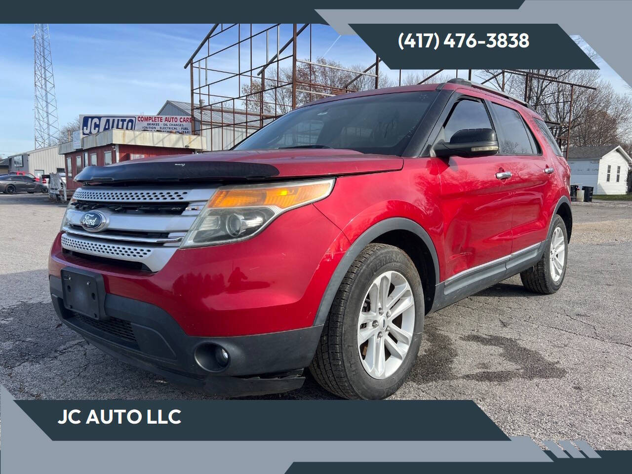 Red 2012 Ford Explorer XLT XLT 4dr SUV 1