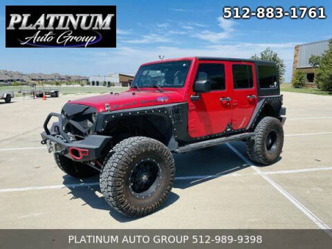 2009 Jeep Wrangler Unlimited for sale at Platinum Auto Group in Hutto TX